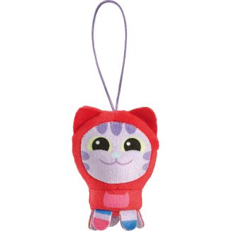 Gabby's Dollhouse: DJ Katzenminze, 8 cm, Plüsch Anhänger