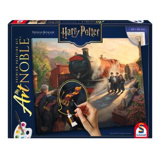 My ArtNOBLE – Premium Mal-Sets: Thomas Kinkade, Wizarding World, Harry Potter™ Hogwarts Express™, 50 x 40 cm