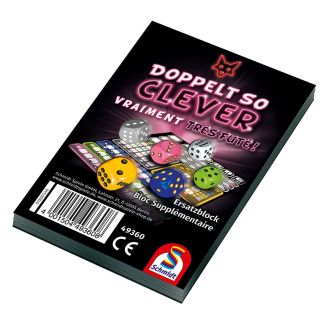 Doppelt so Clever - Ersatzblock (75 Blatt)