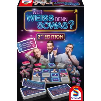 Vorderseite der Verpackung vom Artikel 49428, Wer weiss denn sowas? 2nd Edition, Familienspiel