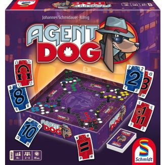 Vorderseite der Verpackung vom Artikel 49454, Agent DOG®, Familienspiel