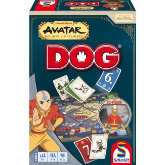 Vorderseite der Verpackung vom Artikel 49462, DOG® Avatar der Herr der Elemente, Familienspiel