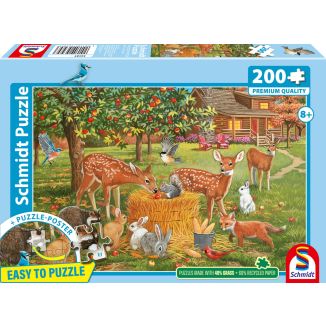 Tierpicknick, 200 Teile Kinderpuzzle Tierpicknick, 200 Teile Kinderpuzzle