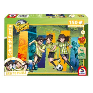 Die Fussballbande: Das Team der Fussballbande, 150 Teile, Grasfaser Kinderpuzzle