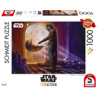 Thomas Kinkade Studios: Star Wars The Mandalorian™ – Turning Point, 1.000 Teile Puzzle
