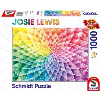 Vorderseite der Verpackung vom Artikel 57577, Josie Lewis: Strahlende Blüte, 1.000 Teile Puzzle