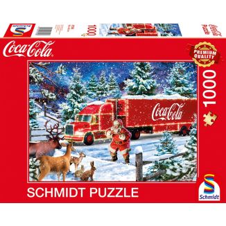 Coca Cola: Christmas Truck, 1.000 Teile Puzzle