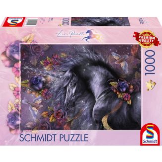 Laurie Prindle: Blaue Rose, 1.000 Teile Puzzle