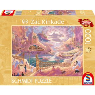 Vorderseite der Verpackung vom Artikel 58608, Zac Kinkade: Himmelreich, 1.000 Teile Puzzle