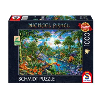 Michael Fishel: Inselparadies, 1.000 Teile Puzzle