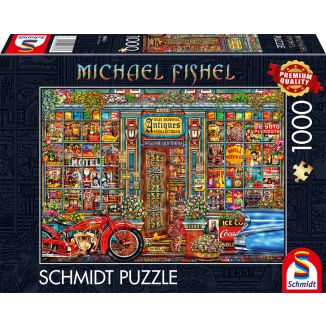 Vorderseite der Verpackung vom Artikel 58613, Michael Fishel: Schätze vergangener Zeiten, 1.000 Teile Puzzle Vorderseite der Verpackung vom Artikel 58613, Michael Fishel: Schätze vergangener Zeiten, 1.000 Teile Puzzle