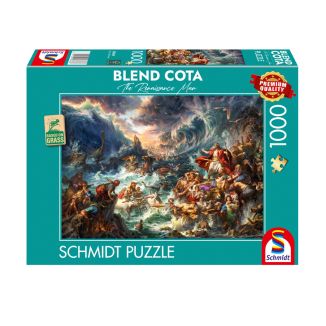 Blend Cota: Der Weg durch das Meer, 1.000 Teile Puzzle
