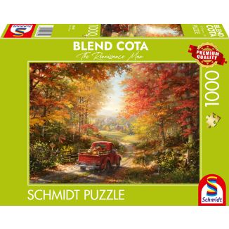 Vorderseite der Verpackung vom Artikel 58640, Blend Cota: Zurück nach Hause, 1.000 Teile Puzzle