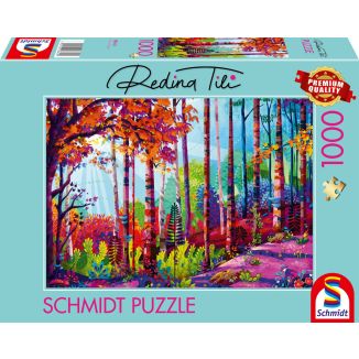 Vorderseite der Verpackung vom Artikel 58643, Redina Tili: Im Herzen des Waldes, 1.000 Teile Puzzle Vorderseite der Verpackung vom Artikel 58643, Redina Tili: Im Herzen des Waldes, 1.000 Teile Puzzle