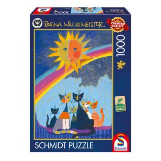 Rosina Wachtmeister: Im Goldregen, 1.000 Teile Puzzle