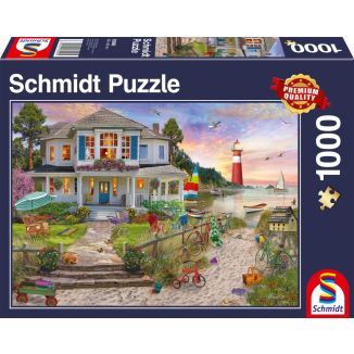 Das Strandhaus, 1.000 Teile Puzzle