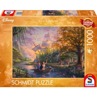 Vorderseite der Verpackung vom Artikel 59688, Thomas Kinkade Studios: Disney Dreams Collection - Pocahontas, 1.000 Teile Puzzle