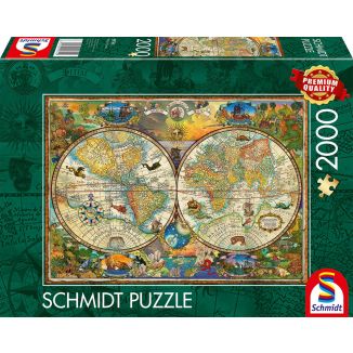 Gestalten der Erde, 2.000 Teile Puzzle