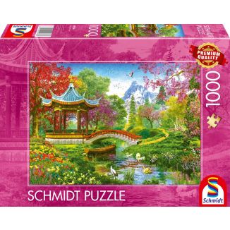 Vorderseite der Verpackung vom Artikel 59786, Zen-Garten, 1.000 Teile Puzzle