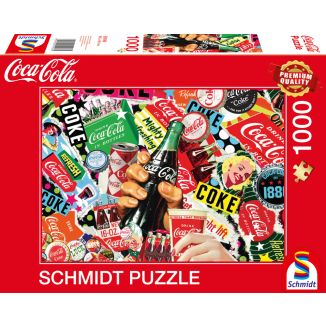 Vorderseite der Verpackung vom Artikel 59916, Coca Cola: is it!, 1.000 Teile Puzzle