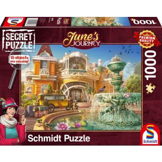 June's Journey: Orchideenanwesen, 1.000 Teile Puzzle