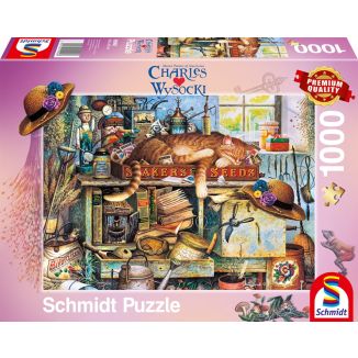 Charles Wysocki: Remington, der Gärtner, 1.000 Teile Puzzle