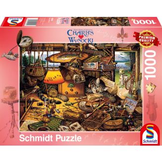 Charles Wysocki: Max in den Adirondack Mountains, 1.000 Teile Puzzle