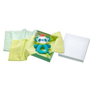 Spielmaterial vom Artikel 61080, TULIP'S GARDEN by SELECTA Soft Toy: Baby-Geschenkset, Willkommen!, 3-teilig