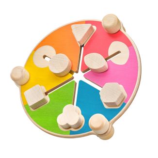 Weiteres Spielmaterial vom Artikel 62083, Coloformi, Schiebespaß mit Farben und Formen, 19,5 cm