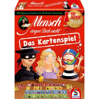 Verpackungsvorderseite aus einem anderen Blickwinkel vom Artikel 75020, Mensch ärgere Dich nicht®: Das Kartenspiel