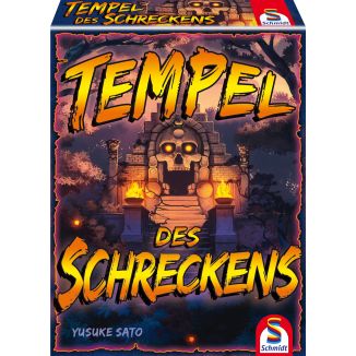 Vorderseite der Verpackung vom Artikel 75046, Tempel des Schreckens, Kartenspiel