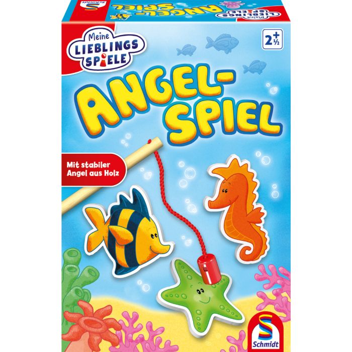 Vorderseite der Verpackung vom Artikel 40595, Meine Lieblingsspiele: Angelspiel, Kinderspiel