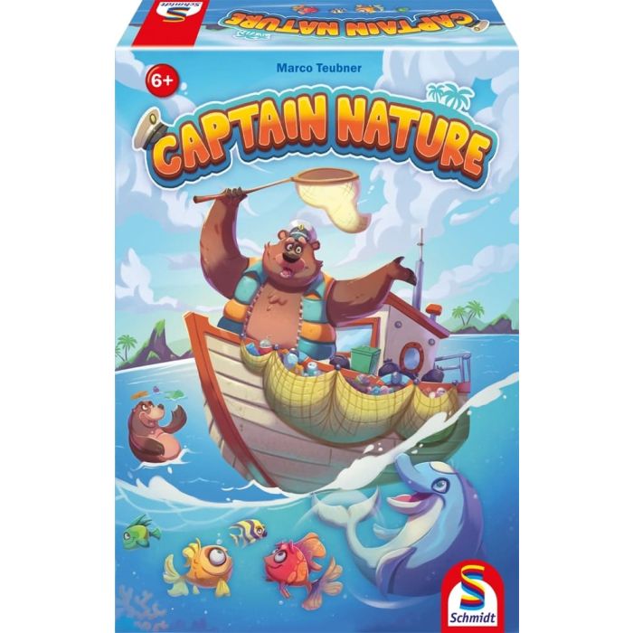 Vorderseite der Verpackung vom Artikel 40639, Captain Nature, Kinderspiel