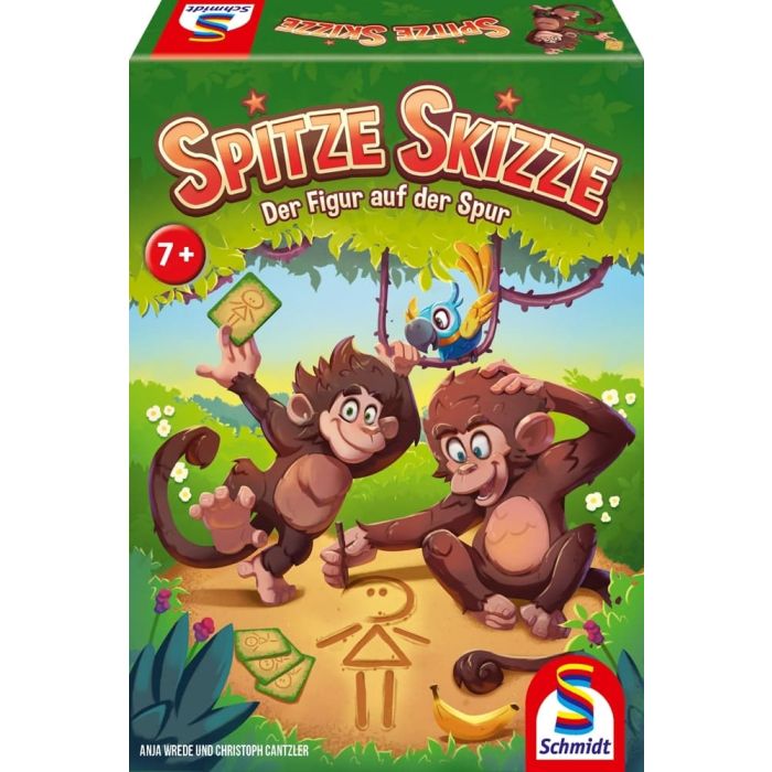 Vorderseite der Verpackung vom Artikel 40642, Spitze Skizze, Kinderspiel
