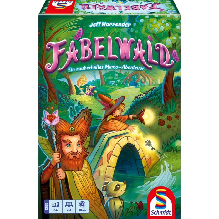 Vorderseite der Verpackung vom Artikel 40661, Fabelwald, Kinderspiel