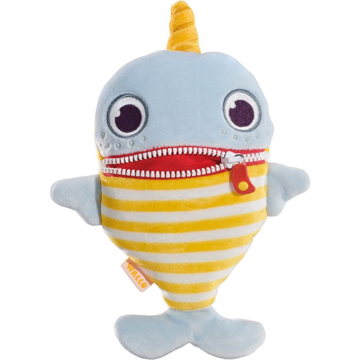 Vorderseite des Plüschartikel 42637, Sorgenfresser Wallo, klein, 24 cm, Edition Ahoi Vorderseite des Plüschartikel 42637, Sorgenfresser Wallo, klein, 24 cm, Edition Ahoi