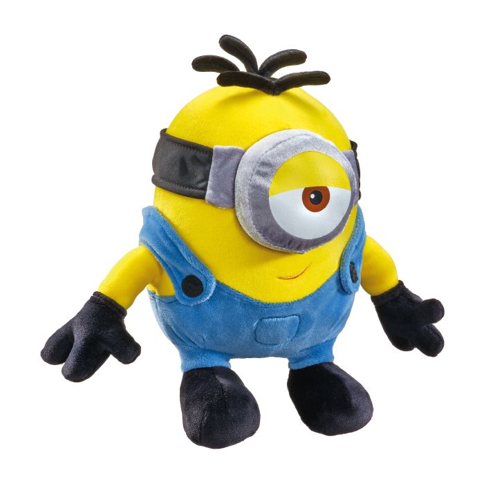 Vorderseite des Plüschartikel 42731, Minions: Stuart - Plüsch, 25 cm Vorderseite des Plüschartikel 42731, Minions: Stuart - Plüsch, 25 cm