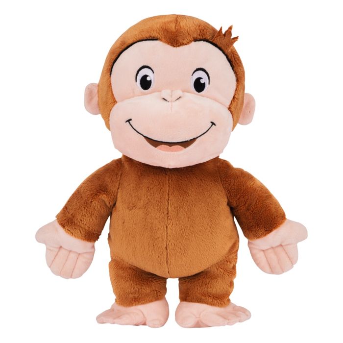 Vorderseite der Verpackung vom Artikel 42814, Coco, der neugierige Affe, 37 cm, Plüsch