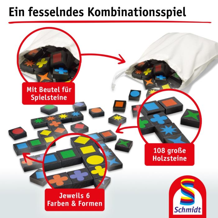IELLO Qwirkle - Edition Deluxe