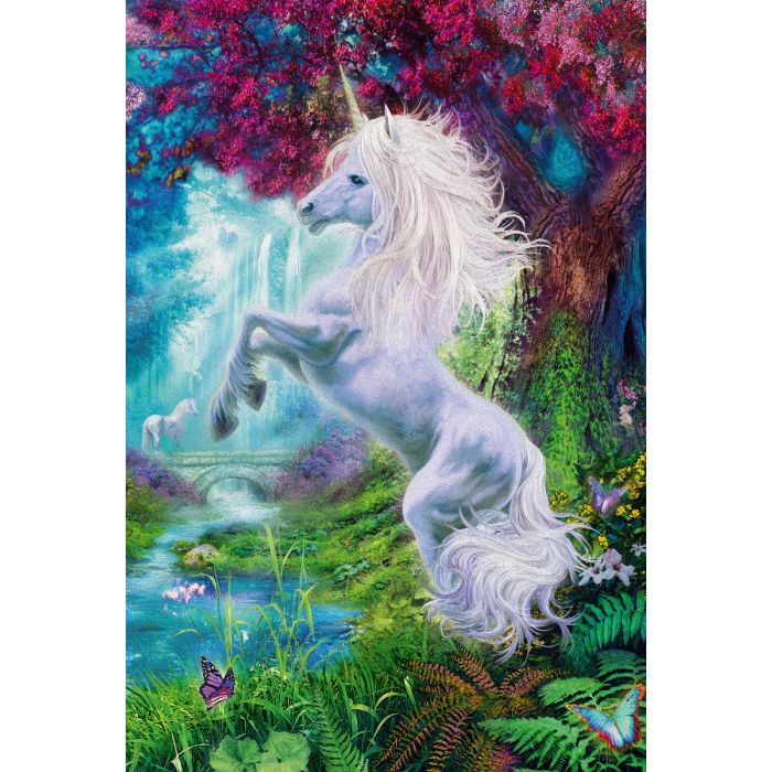 Schmidt Spiele Puzzle 'Einhornfamilie Im Blütenwald' – 150 Teile Für Kinder Ab 7 Jahren