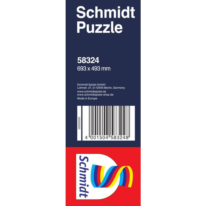 1000 Teile Puzzle Tiere Der Welt – 70x50 Cm, Für Erwachsene & Kinder, Mit Poster & Unterteilung