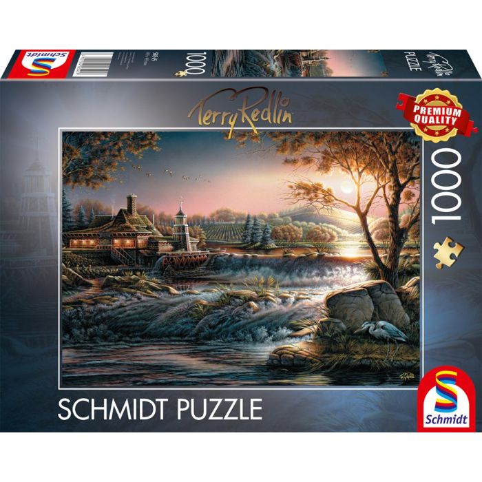 Vorderseite der Verpackung vom Artikel 58545, Terry Redlin: Lichter in der Wildnis, 1.000 Teile Puzzle Vorderseite der Verpackung vom Artikel 58545, Terry Redlin: Lichter in der Wildnis, 1.000 Teile Puzzle