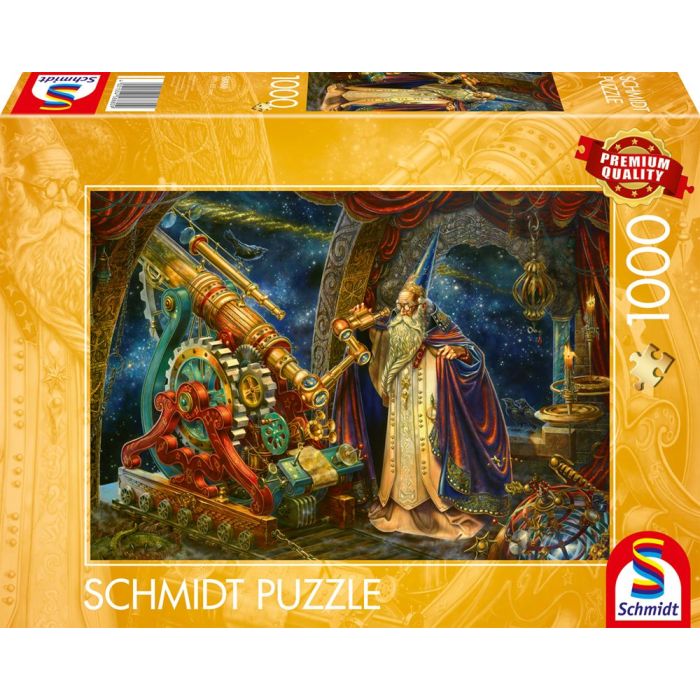 Vorderseite der Verpackung vom Artikel 58880, Der Astronom, 1.000 Teile Puzzle Vorderseite der Verpackung vom Artikel 58880, Der Astronom, 1.000 Teile Puzzle