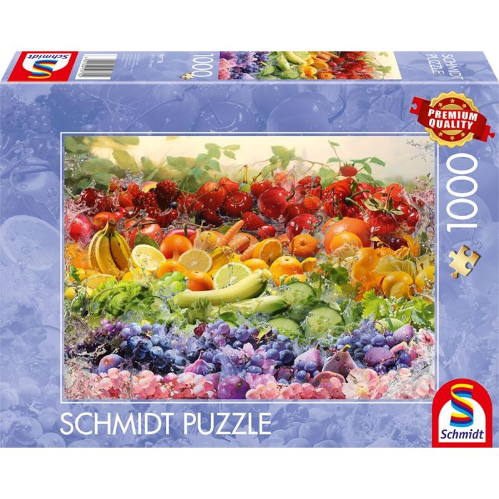 Vorderseite der Verpackung vom Artikel 59770, Frucht-Cocktail, 1.000 Teile Puzzle Vorderseite der Verpackung vom Artikel 59770, Frucht-Cocktail, 1.000 Teile Puzzle