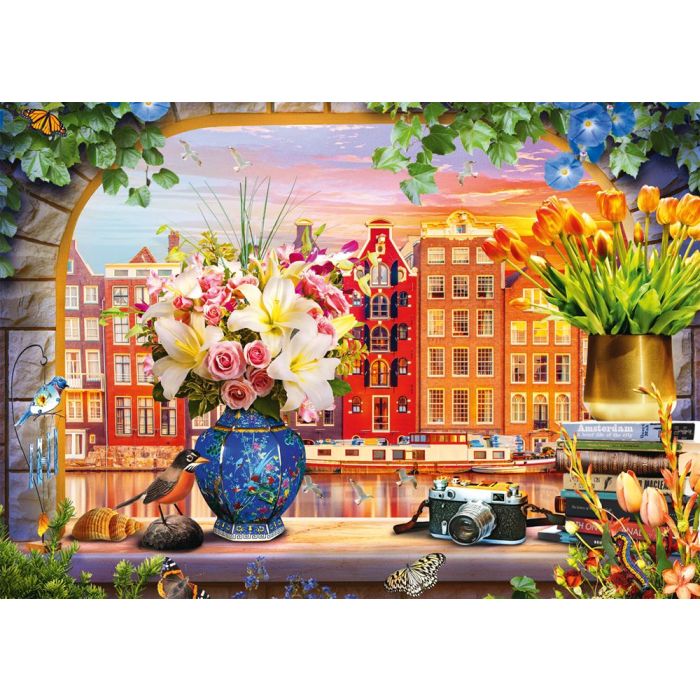 Schmidt Amsterdam - Thomas Kinkade - puzzle de 1000 pièces