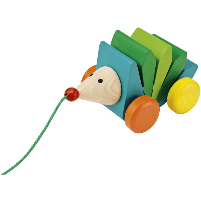 Spielmaterial vom Artikel 62022, Kasper Klip-Klap, Nachziehspielzeug aus Holz, 16cm Spielmaterial vom Artikel 62022, Kasper Klip-Klap, Nachziehspielzeug aus Holz, 16cm