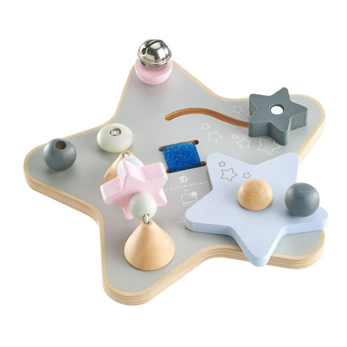 Weiteres Spielmaterial vom Artikel 64029, bellybutton: Sternchenspiel, Mobiles Erlebnisbrett aus Holz, 19 cm Weiteres Spielmaterial vom Artikel 64029, bellybutton: Sternchenspiel, Mobiles Erlebnisbrett aus Holz, 19 cm