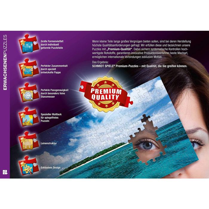 Rouleau Range-puzzle Schmidt – Jusqu’à 3000 Pièces, Tapis Pour Puzzles