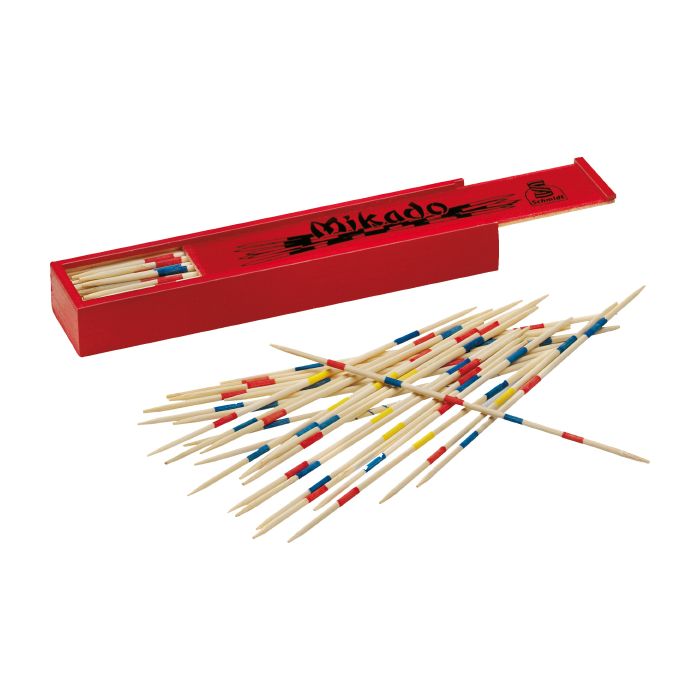 Vorderseite der Verpackung vom Artikel 40425, Meine Lieblingsspiele: Mikado, Kinderspiel Vorderseite der Verpackung vom Artikel 40425, Meine Lieblingsspiele: Mikado, Kinderspiel