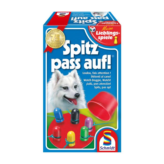 Verpackungsvorderseite aus einem anderen Blickwinkel vom Artikel 40531, Meine Lieblingsspiele: Spitz pass auf!®, Kinderspiel Verpackungsvorderseite aus einem anderen Blickwinkel vom Artikel 40531, Meine Lieblingsspiele: Spitz pass auf!®, Kinderspiel
